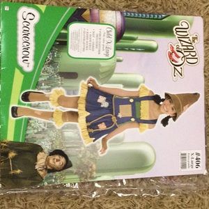 Halloween Costume. Scarecrow from the Wizard of Oz